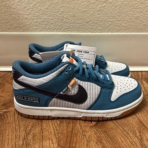 Nike | Shoes | Nike Dunk Low Se Toasty Rift Blue Gs Sample | Poshmark